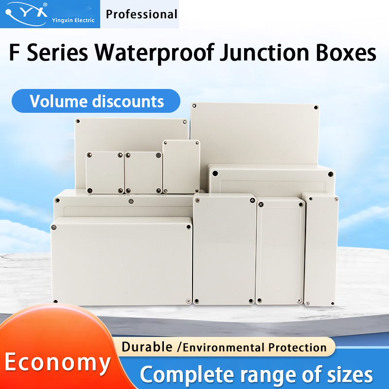 Outdoor Power Adapter - กล่องพลาสติก ABS กันน้ำกลางแจ้ง IP66 สำหรับจ่ายไฟและกระจายไฟสำหรับโครงการเครื่องมือไฟฟ้า -