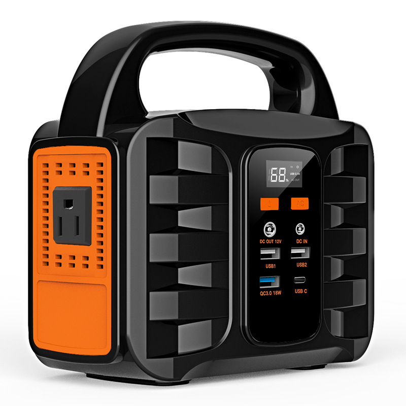 Outdoor Power Bank With Ac Outlet - สถานีพลังงานสำรองขนาดใหญ่ 42000mAh 150W พาวเวอร์แบงค์แบบพกพาสำหรับใช้งานกลางแจ้ง ช่องเสียบไฟ AC