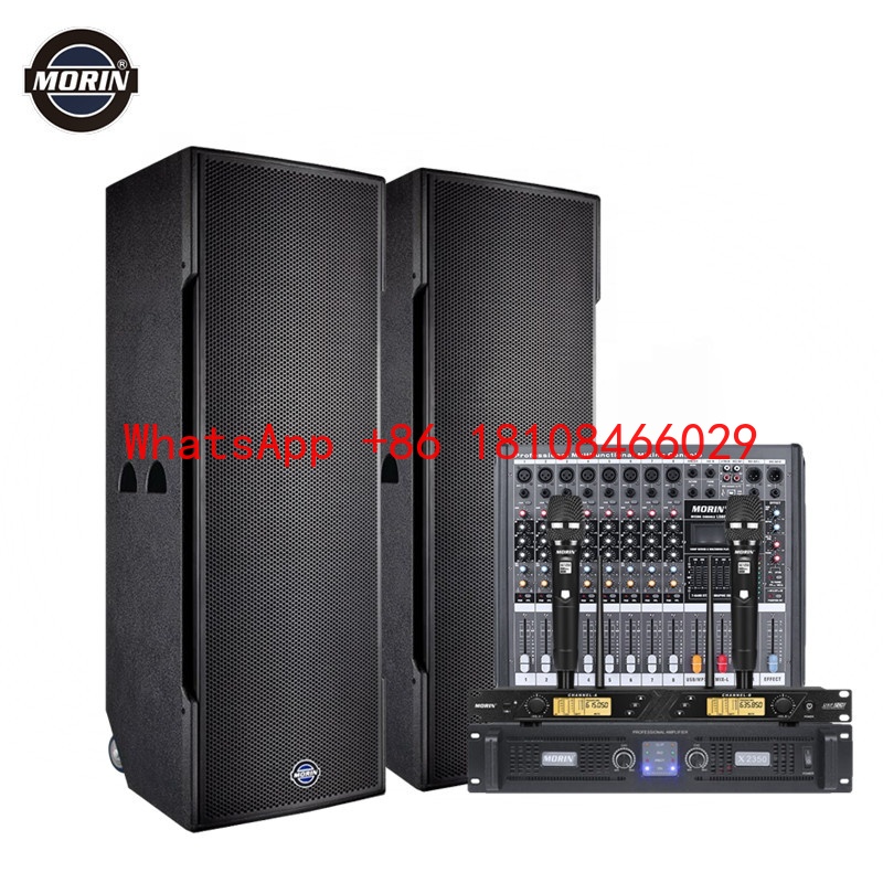 Outdoor Power Amplifier - ลำโพงซับวูฟเฟอร์คู่ MORIN ขนาด 15 นิ้ว 18