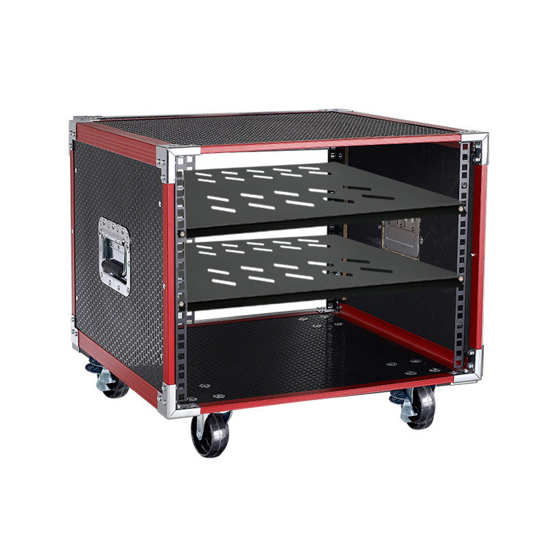 Outdoor Power Equipment - ตู้แอมป์ขยายเสียงสำหรับใช้ในบ้าน 10U แบบระบายอากาศ สำหรับอุปกรณ์เสียง ชั้นวางอุปกรณ์เสียงเคลื่อนที่สำหรับใช้งานกลางแจ้ง
