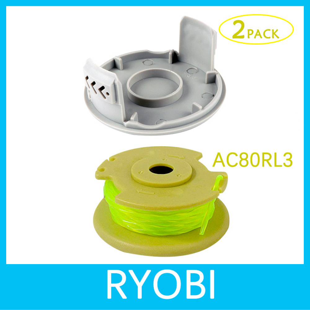 Outdoor Power Line Cover - สายเอ็นสำรองสำหรับเครื่องตัดหญ้า Ryobi AC14RL3A พร้อมฝาครอบ AC14HCA อะไหล่สำหรับตัดหญ้าในสวน