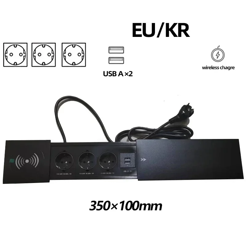 Outdoor Usb Power Strip - เต้ารับไฟฟ้าแบบฝังในโต๊ะ 2 ช่อง 3 ช่องเสียบ พร้อมพอร์ต