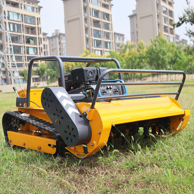 Outdoor Power Equipment - เครื่องตัดหญ้าควบคุมระยะไกล, อุปกรณ์ตัดหญ้าระดับมืออาชีพ, วงเลี้ยวศูนย์, 45 ° เครื่องตัดหญ้าไฟฟ้าสำหรับใช้งานกลางแจ้ง