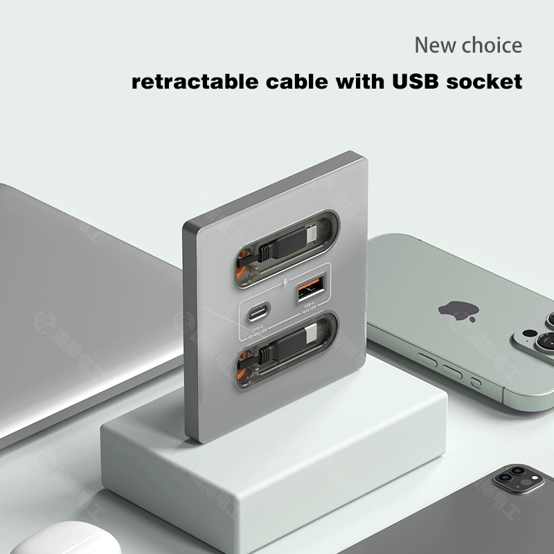 Outdoor Usb Power Strip - Anssin 12 W Universal Wall PANEL
