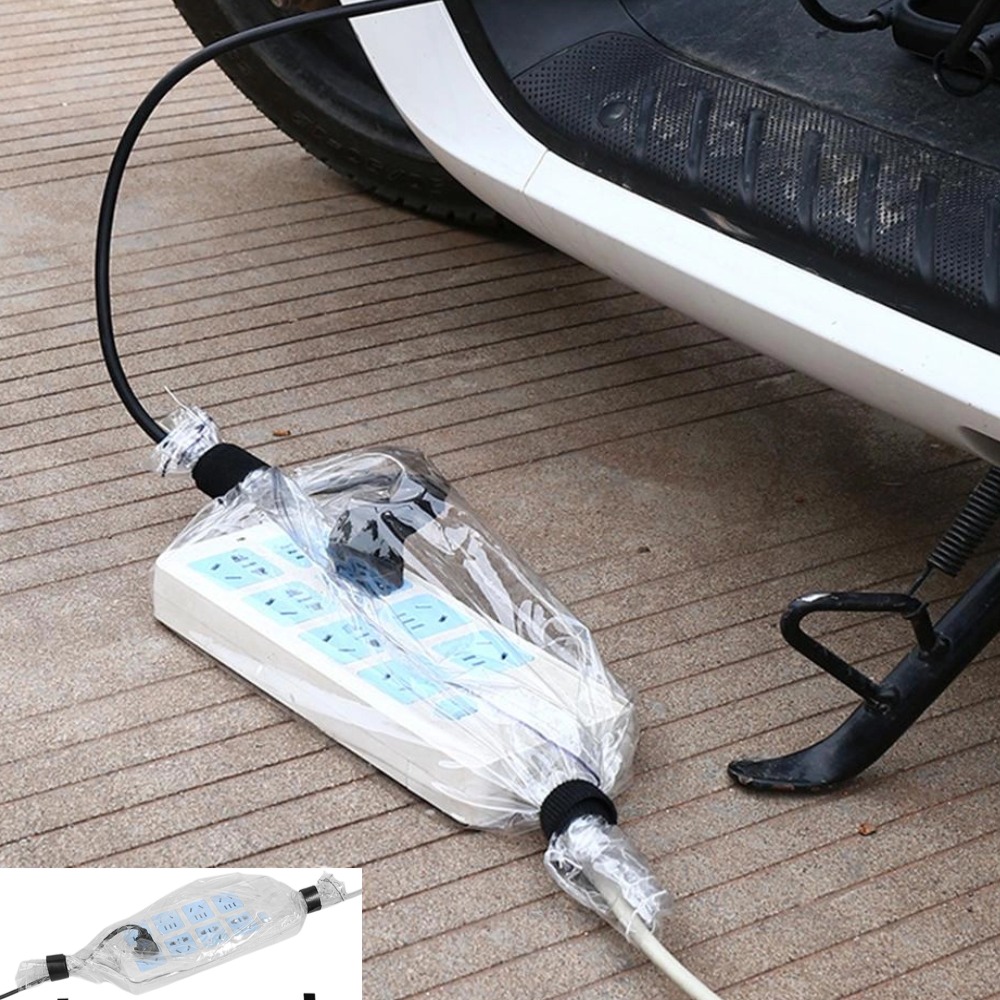 Outdoor Power Socket Cover - ฝาครอบกันฝนสำหรับเครื่องชาร์จ EV กันน้ำ, ถุงป้องกันฝุ่นสำหรับปลั๊กชาร์จรถยนต์ไฟฟ้า กล่องควบคุม อุปกรณ์เสริมสำหรับรถยนต์กลางแจ้ง