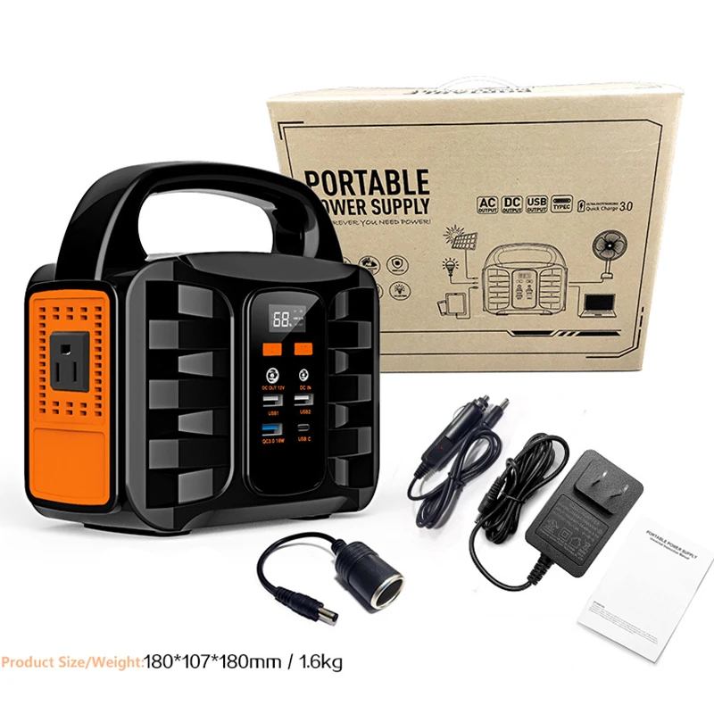 สถานีชาร์จแบตสำรองพกพาสำหรับใช - Outdoor Power Bank With Ac Outlet บทวิจารณ์และราคา