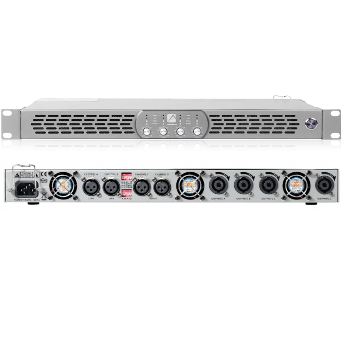 1U เครื่องขยายเสียงดิจิตอล 4 ช - Outdoor Power Amplifier บทวิจารณ์และราคา