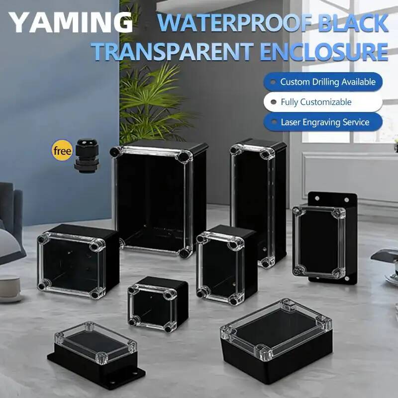 2 ชิ้นฝาครอบโปร่งใสกล่องกันน้ำ - Outdoor Power Box Cover บทวิจารณ์และราคา