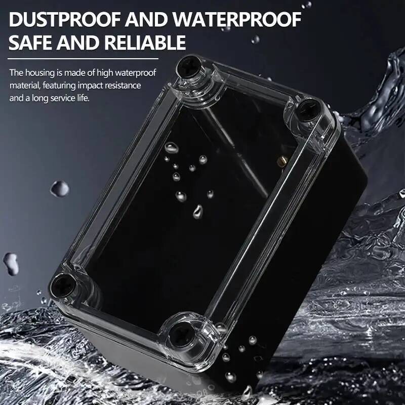 2 ชิ้นฝาครอบโปร่งใสกล่องกันน้ำ - Outdoor Power Box Cover บทวิจารณ์และราคา
