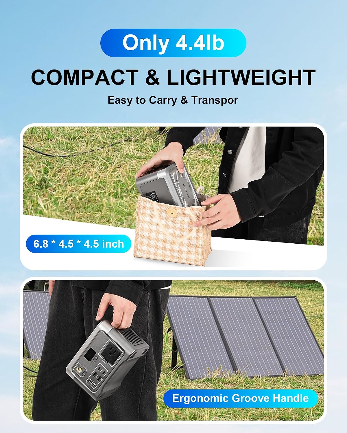 สถานีพลังงานแบบพกพา 192Wh เครื - Outdoor Power Bank With Ac Outlet บทวิจารณ์และราคา