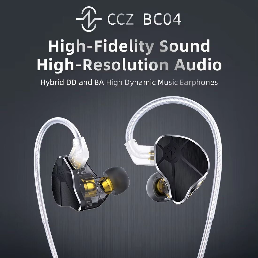 CCZ BC04 1DD+1BA ไฮบริด IEM หู - Outdoor Power Socket Cover บทวิจารณ์และราคา