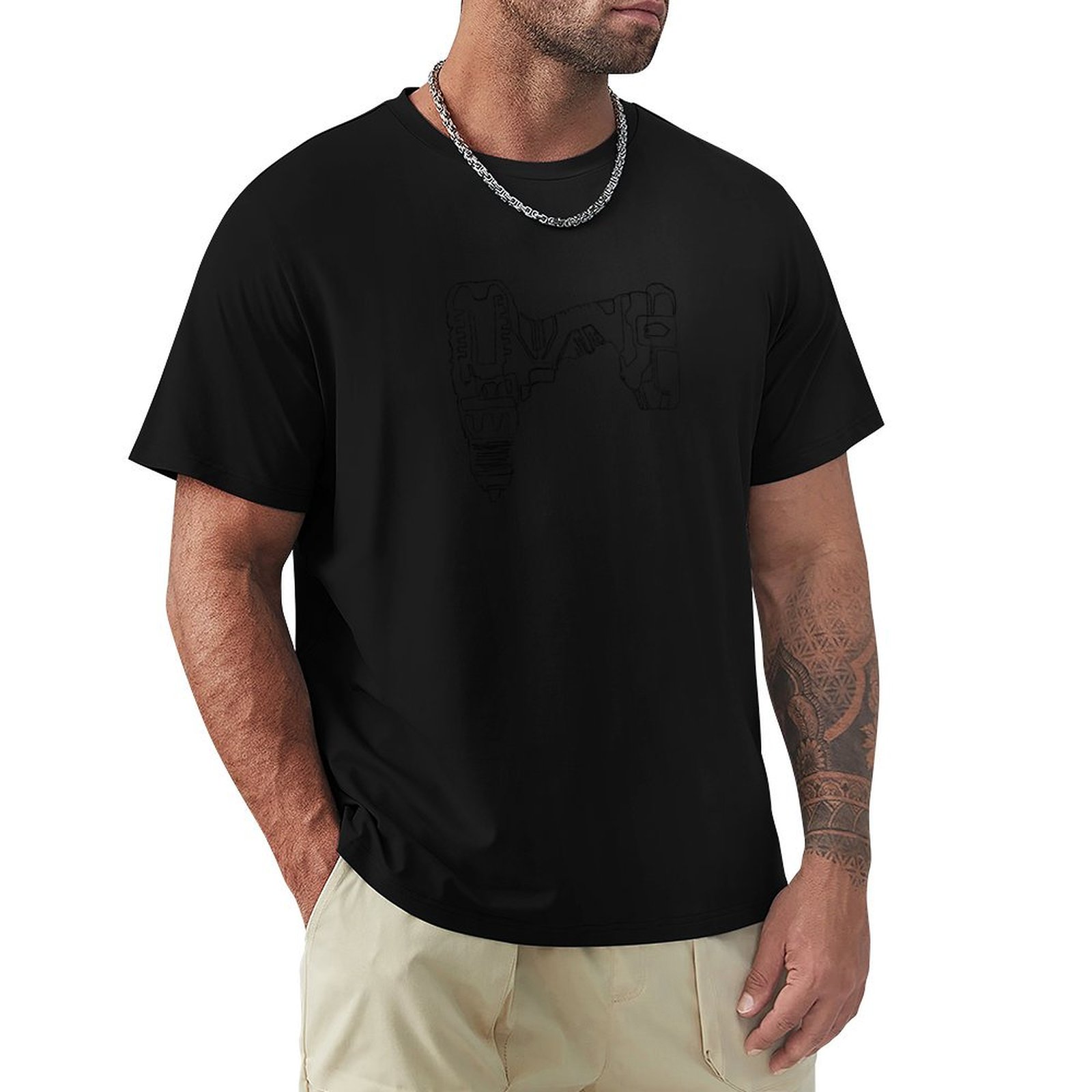 เสื้อยืดลายสว่านไฟฟ้า สำหรับงา - Outdoor Power Not Working บทวิจารณ์และราคา