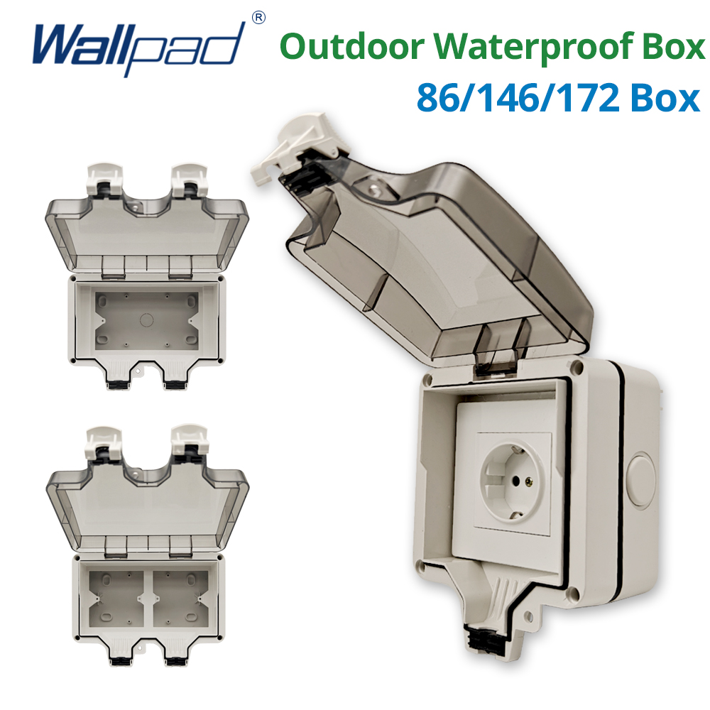 Wallpad IP66 กันฝุ่นกันน้ํากลา - Outdoor Power Adapter บทวิจารณ์และราคา