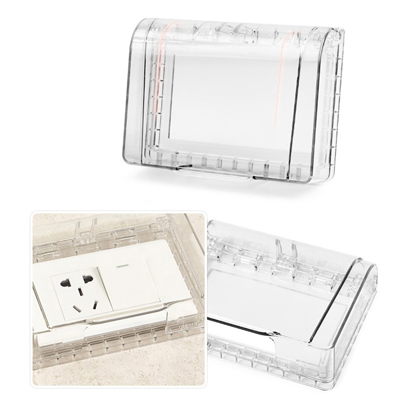 กล่องกันน้ำสำหรับปลั๊กไฟฟ้าแบบ - Outdoor Power Socket Cover บทวิจารณ์และราคา