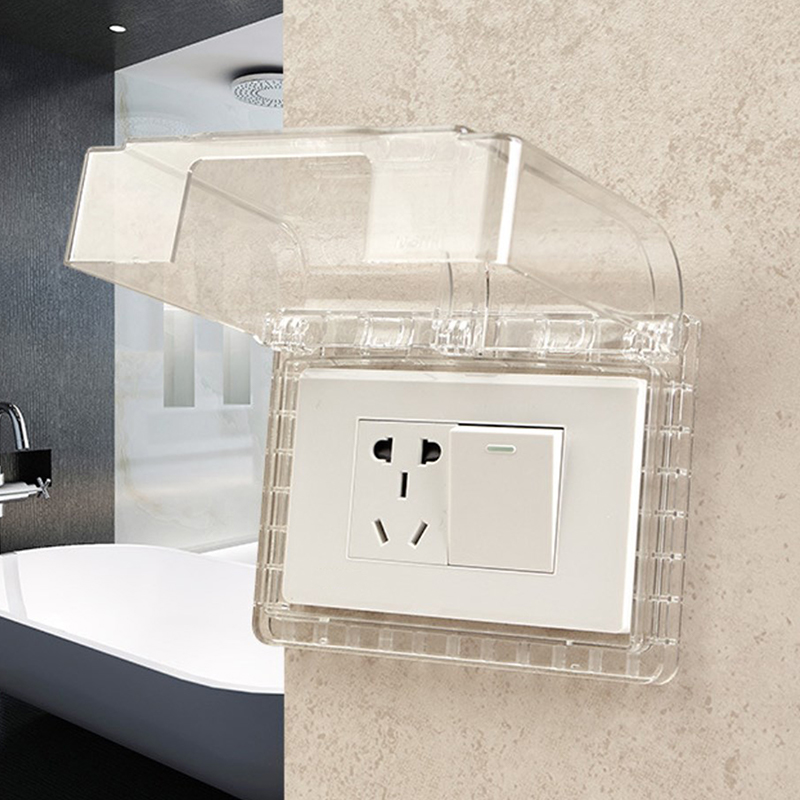 กล่องกันน้ำสำหรับปลั๊กไฟฟ้าแบบ - Outdoor Power Socket Cover บทวิจารณ์และราคา