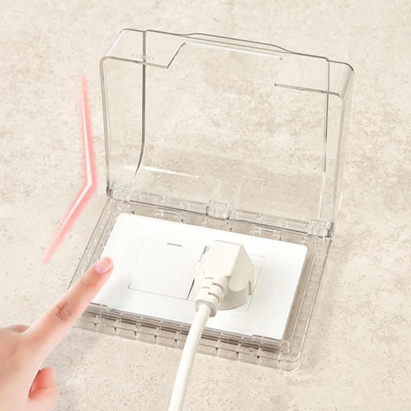 กล่องกันน้ำสำหรับปลั๊กไฟฟ้าแบบ - Outdoor Power Socket Cover บทวิจารณ์และราคา