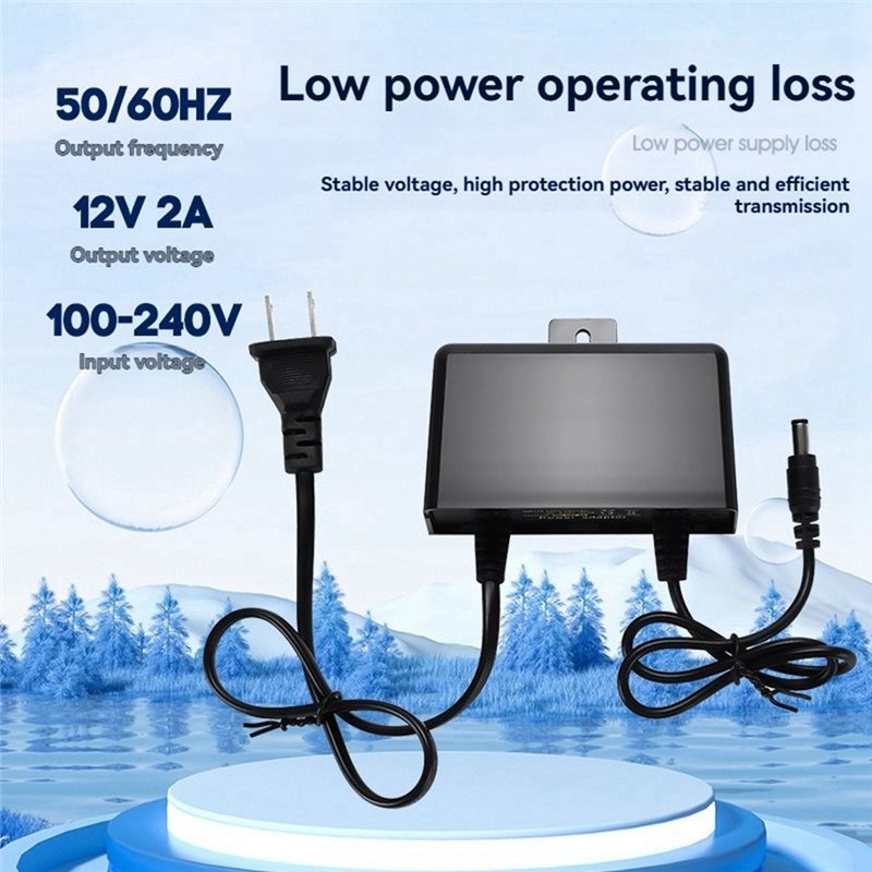 B44C 12V 2A อะแดปเตอร์จ่ายไฟกั - Outdoor Power Adapter บทวิจารณ์และราคา