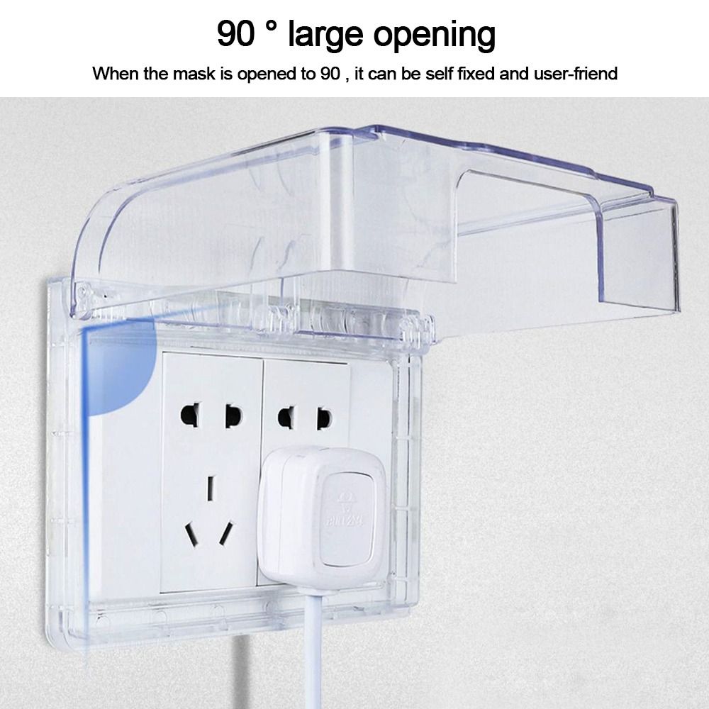 ฝาครอบป้องกันสวิตช์แบบติดผนัง  - Outdoor Power Socket Cover บทวิจารณ์และราคา