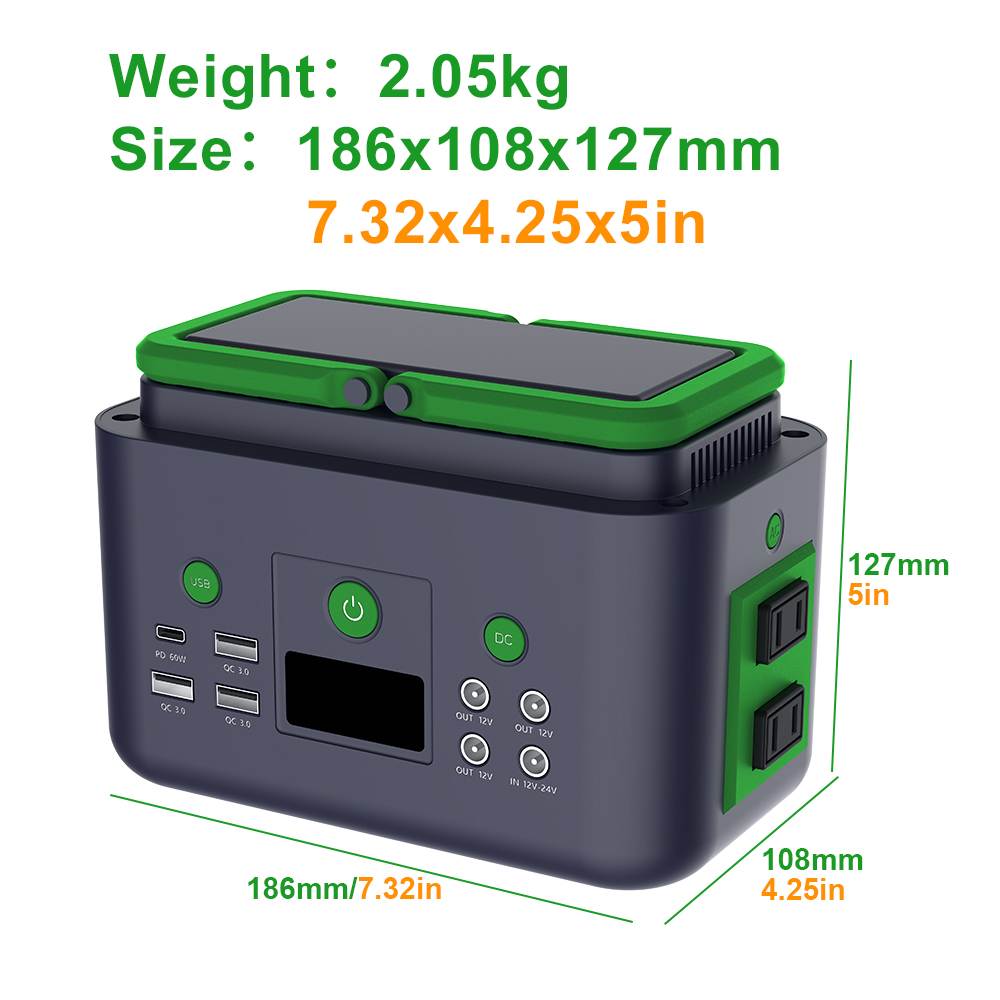สถานีพลังงานแสงอาทิตย์แบบพกพา  - Outdoor Power Bank With Ac Outlet บทวิจารณ์และราคา