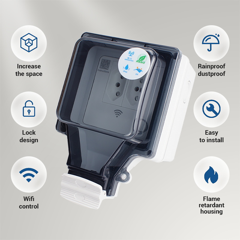 Avoir Tuya เต้ารับอัจฉริยะ Wi- - Outdoor Power Not Working บทวิจารณ์และราคา