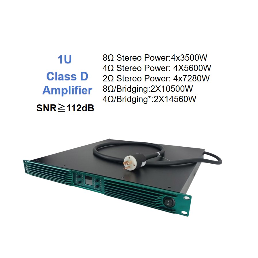 เพาเวอร์แอมป์กลางแจ้ง 3500 วัต - Outdoor Power Amplifier บทวิจารณ์และราคา