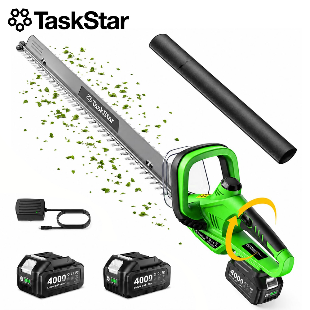 TaskStar เครื่องตัดแต่งกิ่งไม้ - Hedge Trimmer Cordless บทวิจารณ์และราคา