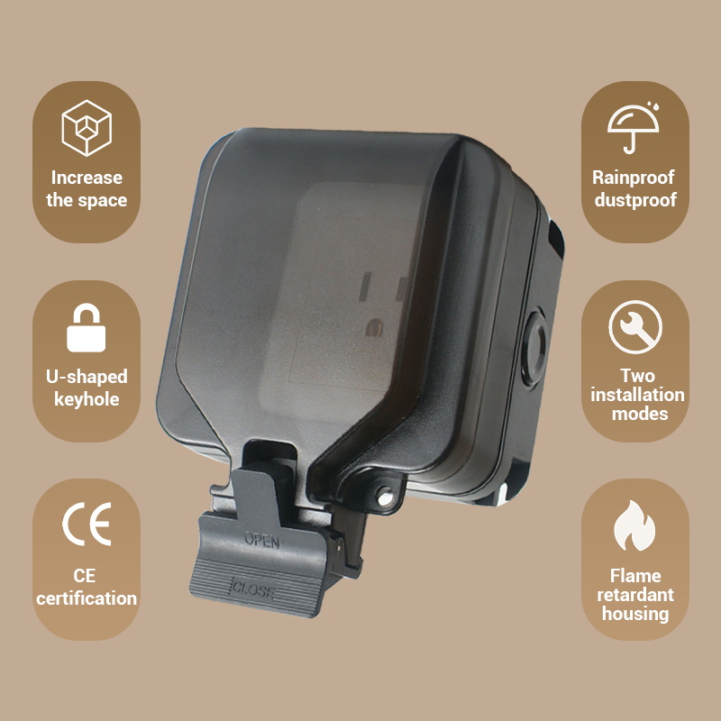 Avoir IP66 ซ็อกเก็ตกันน้ําผนัง - Outdoor Usb Power Strip บทวิจารณ์และราคา
