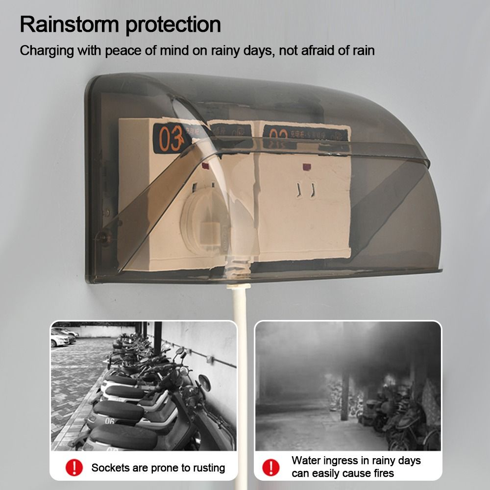 1 ชิ้นกลางแจ้งซ็อกเก็ตกล่องกัน - Outdoor Power Box Cover บทวิจารณ์และราคา