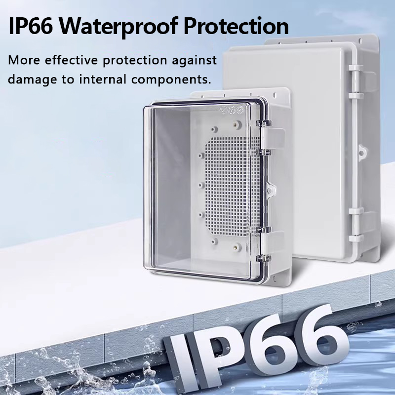 กล่องรวมสายไฟฟ้ากันน้ำ IP66 สี - Outdoor Power Box Cover บทวิจารณ์และราคา