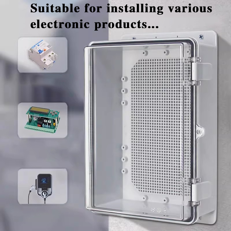 กล่องรวมสายไฟฟ้ากันน้ำ IP66 สี - Outdoor Power Box Cover บทวิจารณ์และราคา