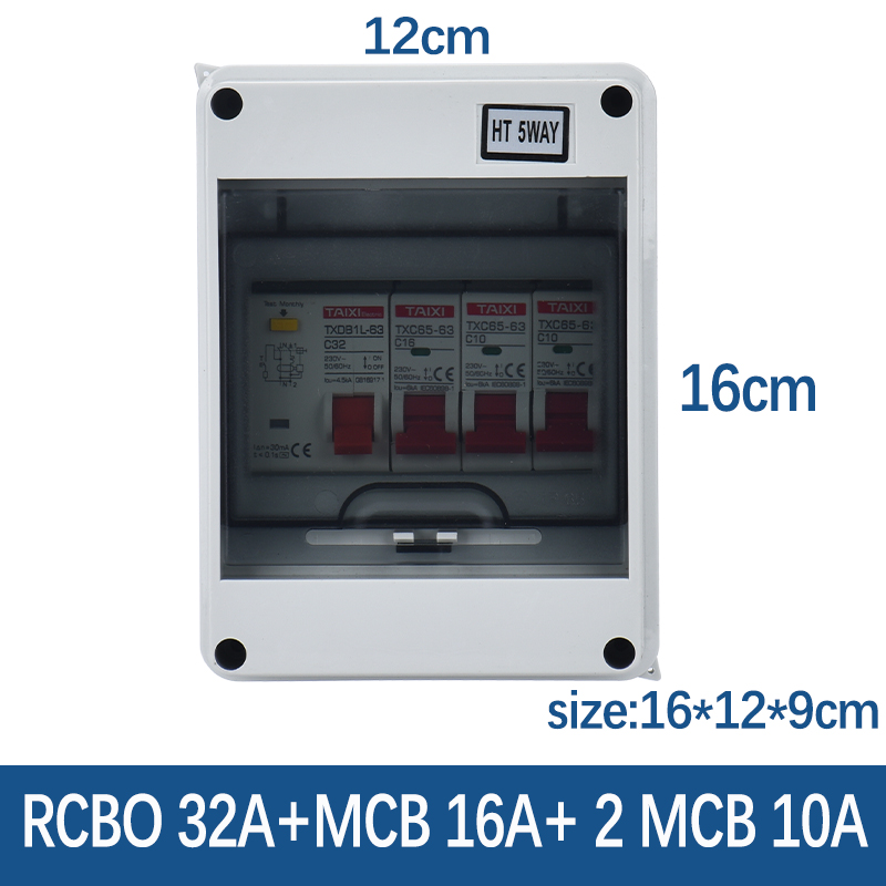 กลางแจ้งครัวเรือนสวิตช์ MCB กั - Outdoor Power Box Cover บทวิจารณ์และราคา