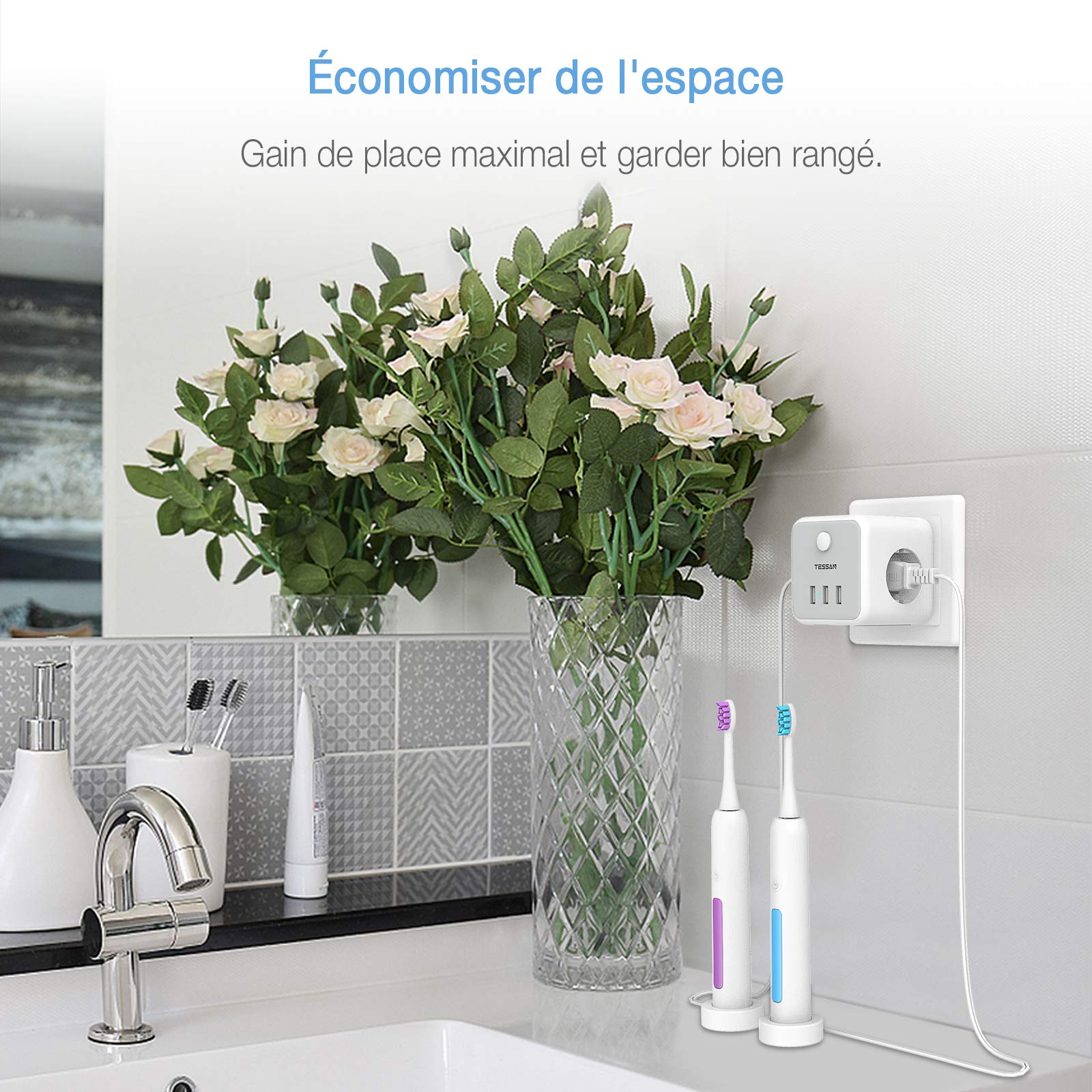 Tessan ปลั๊กขยายปลั๊กไฟฟ้ายุโร - Outdoor Usb Power Strip บทวิจารณ์และราคา