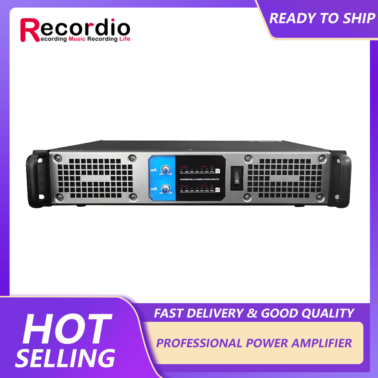 GAP-602 Professional 2 Channel - Outdoor Power Amplifier บทวิจารณ์และราคา