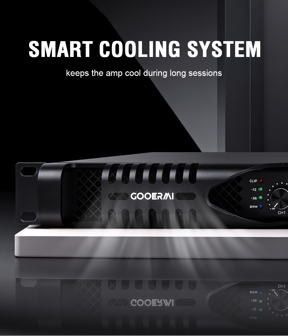 เพาเวอร์แอมป์ Gooermi DZ1300 1 - Outdoor Power Amplifier บทวิจารณ์และราคา