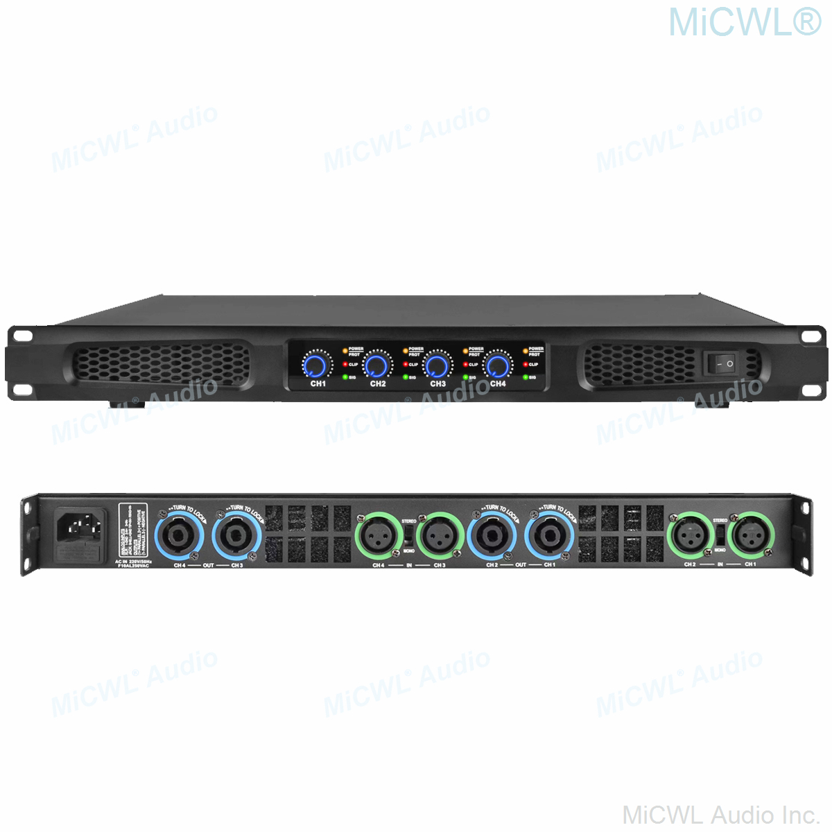 ชุดเครื่องเสียง micwl Pro CA 5 - Outdoor Power Amplifier บทวิจารณ์และราคา