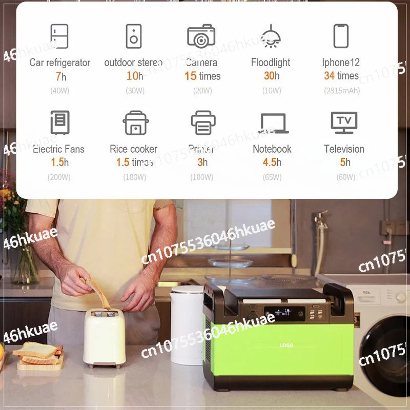 สถานีไฟฟ้าพกพา 1500 วัตต์ พร้อ - Outdoor Power Bank With Ac Outlet บทวิจารณ์และราคา