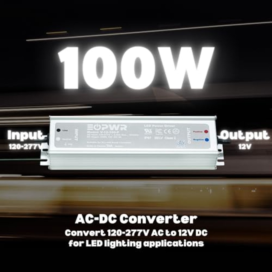 ไดร์เวอร์ LED กันน้ำ IP67 แหล่ - Outdoor Power Adapter บทวิจารณ์และราคา