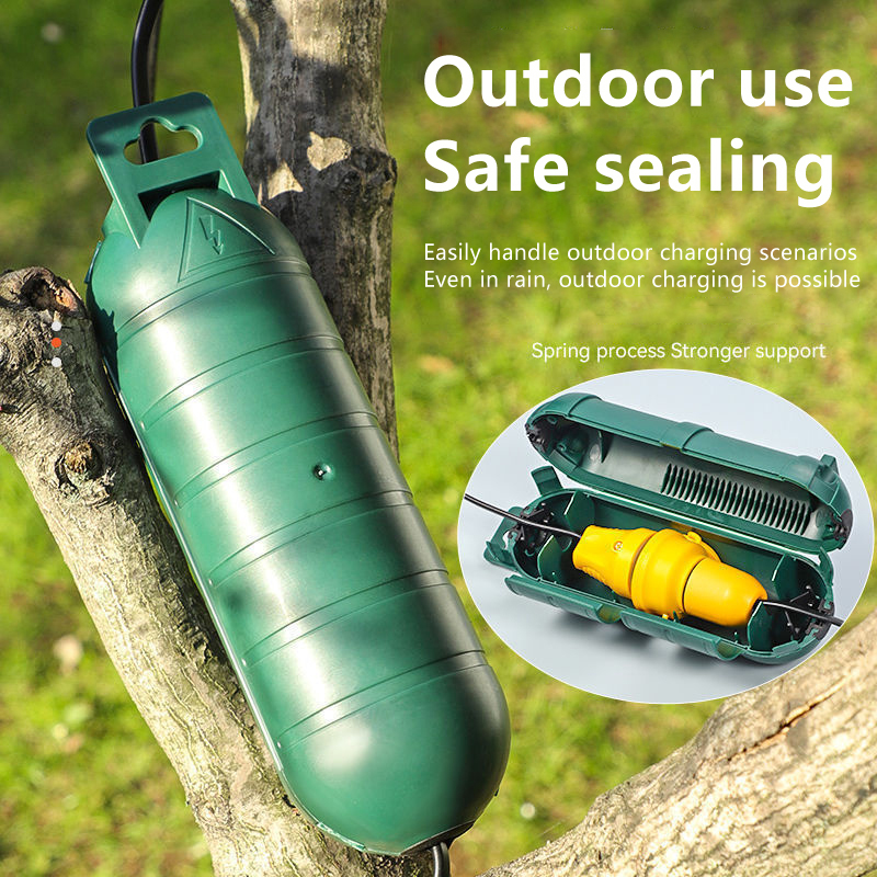 ฝาครอบสายไฟภายนอกพร้อมซีลกันน้ - Outdoor Power Socket Cover บทวิจารณ์และราคา