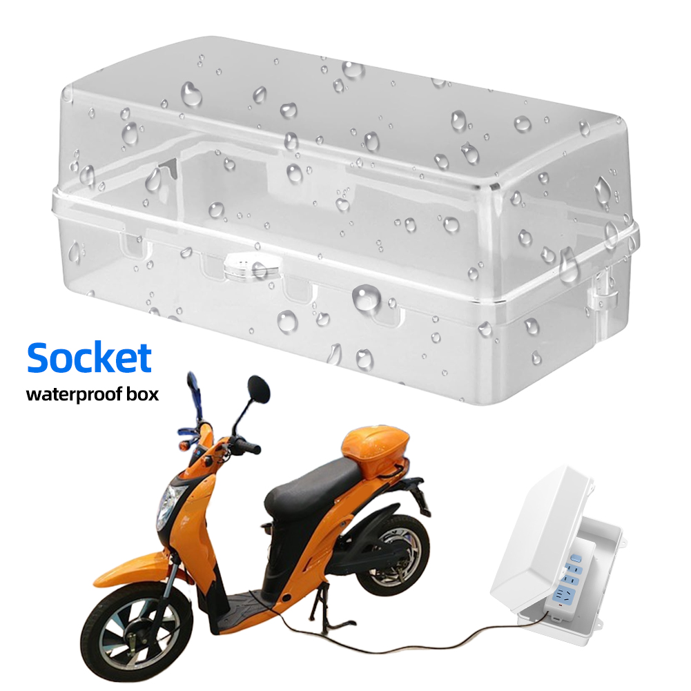 กล่องไฟฟ้ากลางแจ้งขนาดใหญ่กันน - Outdoor Power Socket Cover บทวิจารณ์และราคา