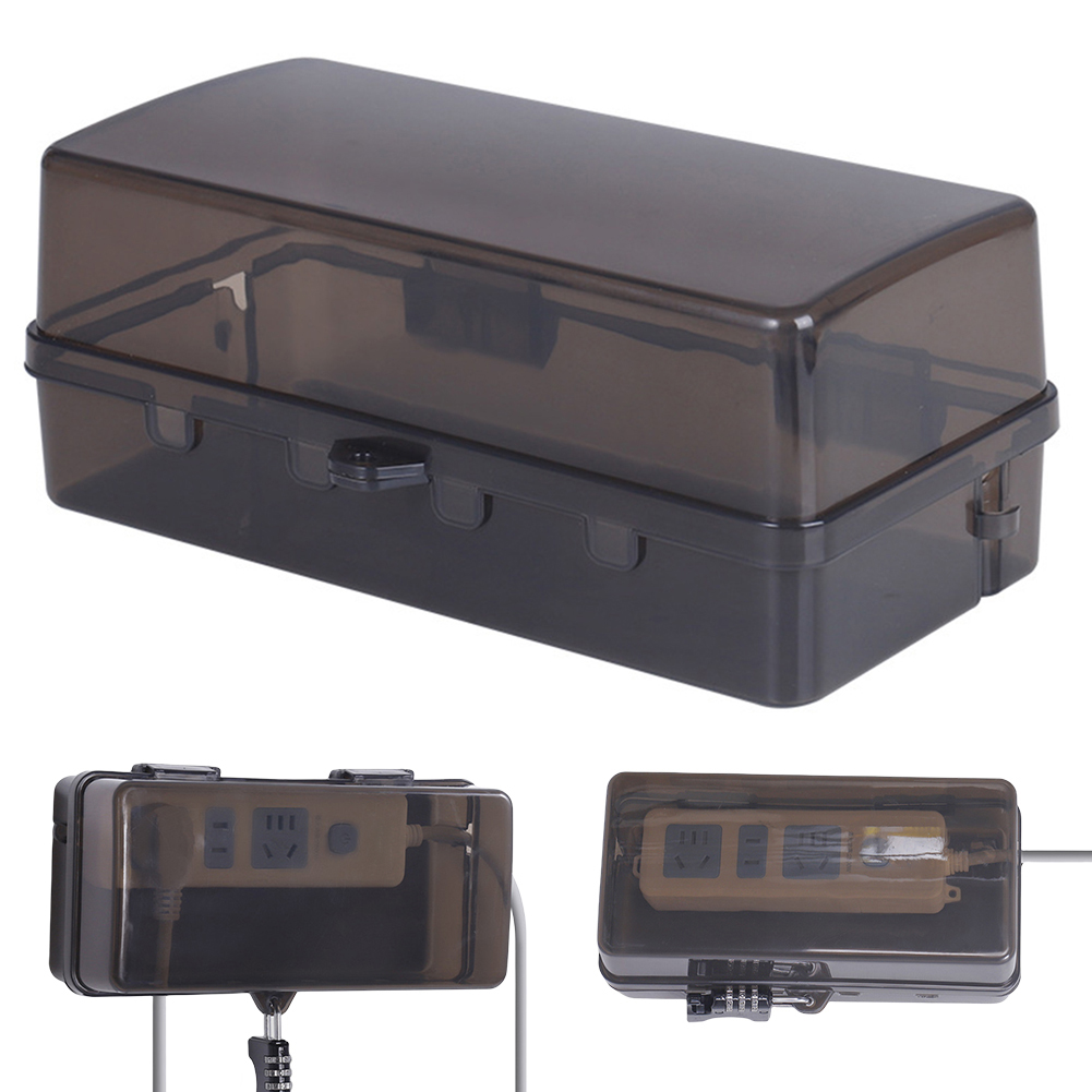 กล่องไฟฟ้ากลางแจ้งขนาดใหญ่กันน - Outdoor Power Socket Cover บทวิจารณ์และราคา