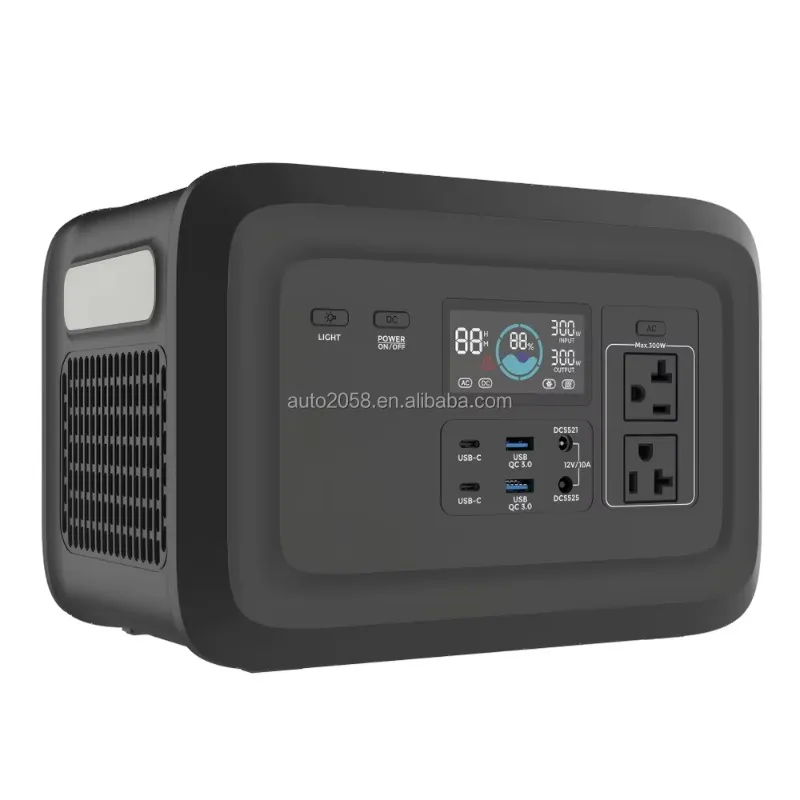 สถานีไฟฟ้าพกพาขนาดเล็ก 300W Li - Outdoor Power Bank With Ac Outlet บทวิจารณ์และราคา