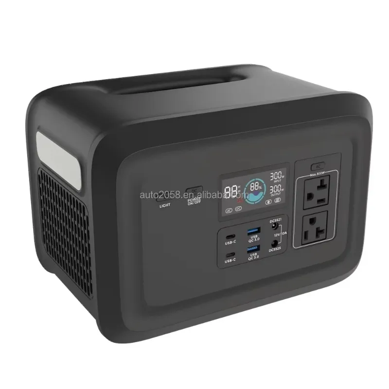 สถานีไฟฟ้าพกพาขนาดเล็ก 300W Li - Outdoor Power Bank With Ac Outlet บทวิจารณ์และราคา