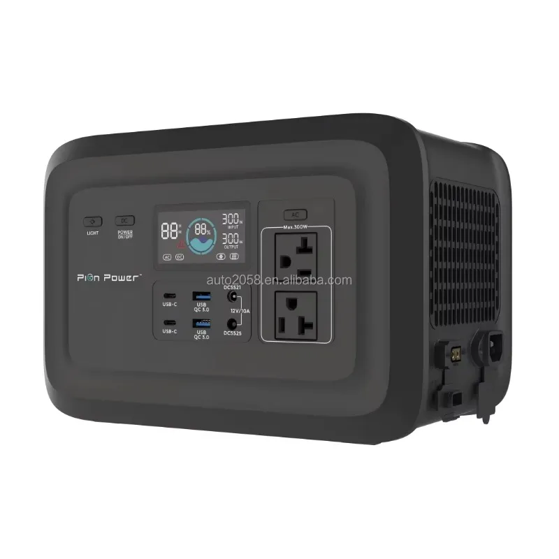 สถานีไฟฟ้าพกพาขนาดเล็ก 300W Li - Outdoor Power Bank With Ac Outlet บทวิจารณ์และราคา