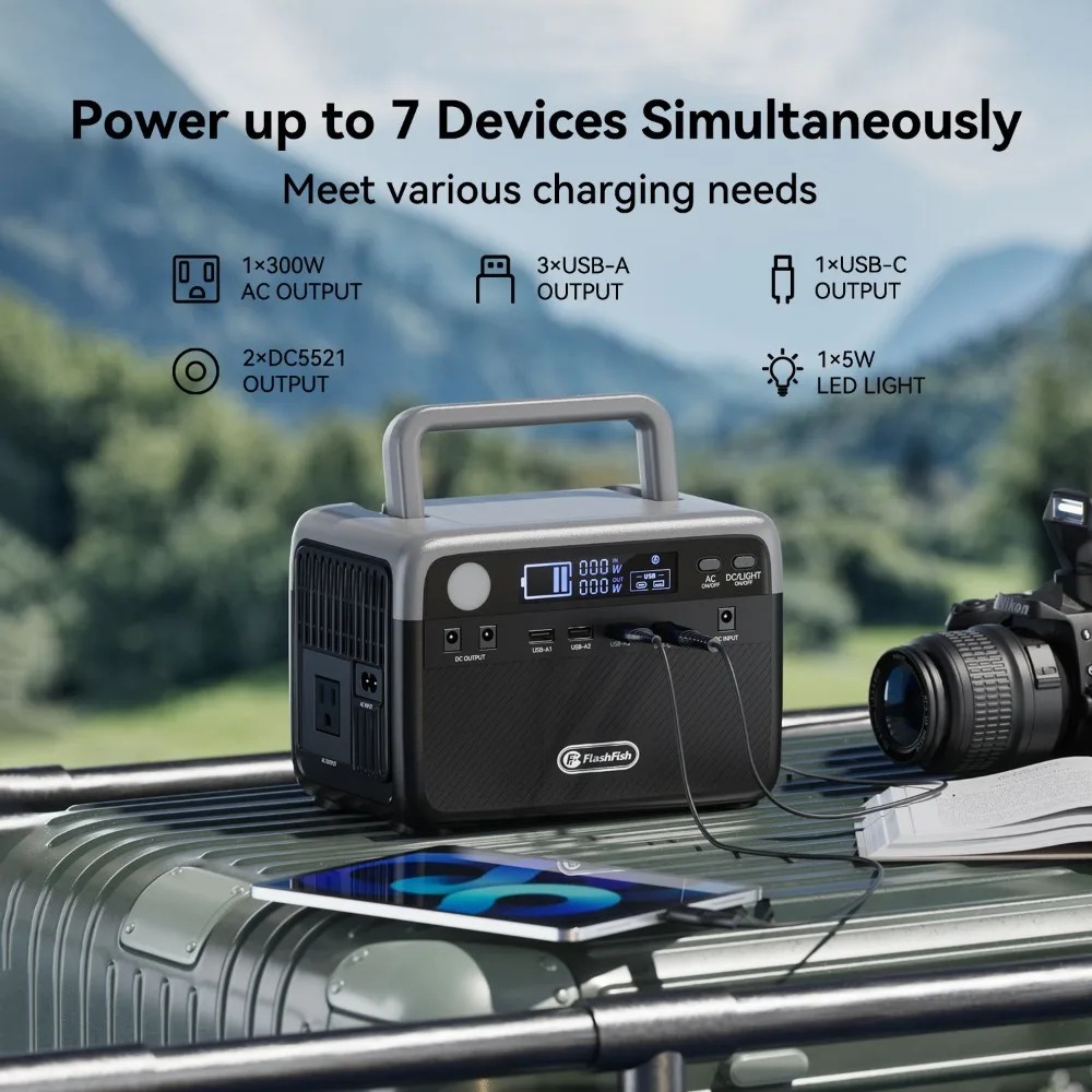 เครื่องกำเนิดไฟฟ้าพลังงานแสงอา - Outdoor Power Bank With Ac Outlet บทวิจารณ์และราคา