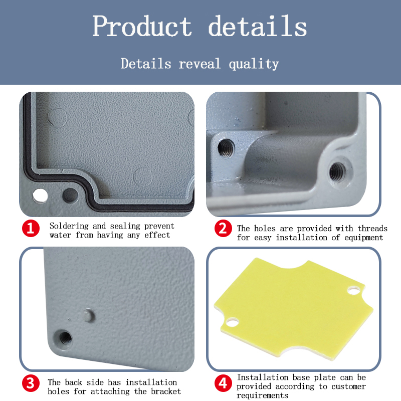 กล่องปุ่มอลูมิเนียมหล่อ, กล่อง - Outdoor Power Box Cover บทวิจารณ์และราคา