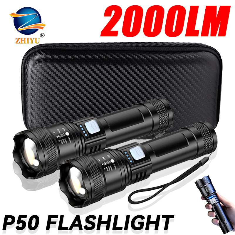 ไฟฉาย LED ยุทธวิธี 2000LM ชาร์ - Outdoor Power Equipment บทวิจารณ์และราคา