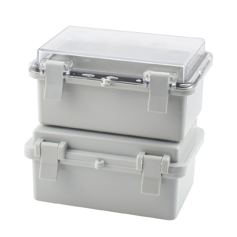 ตู้พลาสติก IP67กันน้ำพร้อมบานพ - Outdoor Power Box Cover บทวิจารณ์และราคา