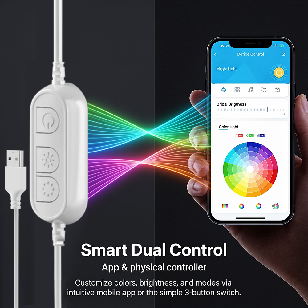 แถบไฟนีออนเปลี่ยนสี RGB 5M, เช - Outdoor Usb Power Strip บทวิจารณ์และราคา
